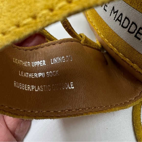 Steve Madden Beachbar Ultra High Wedge Platform Sandals Size 9 - Picture 6 of 10